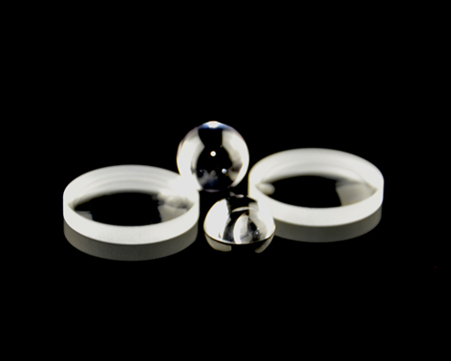 蓝宝石球透镜和半球透镜（定制和库存）